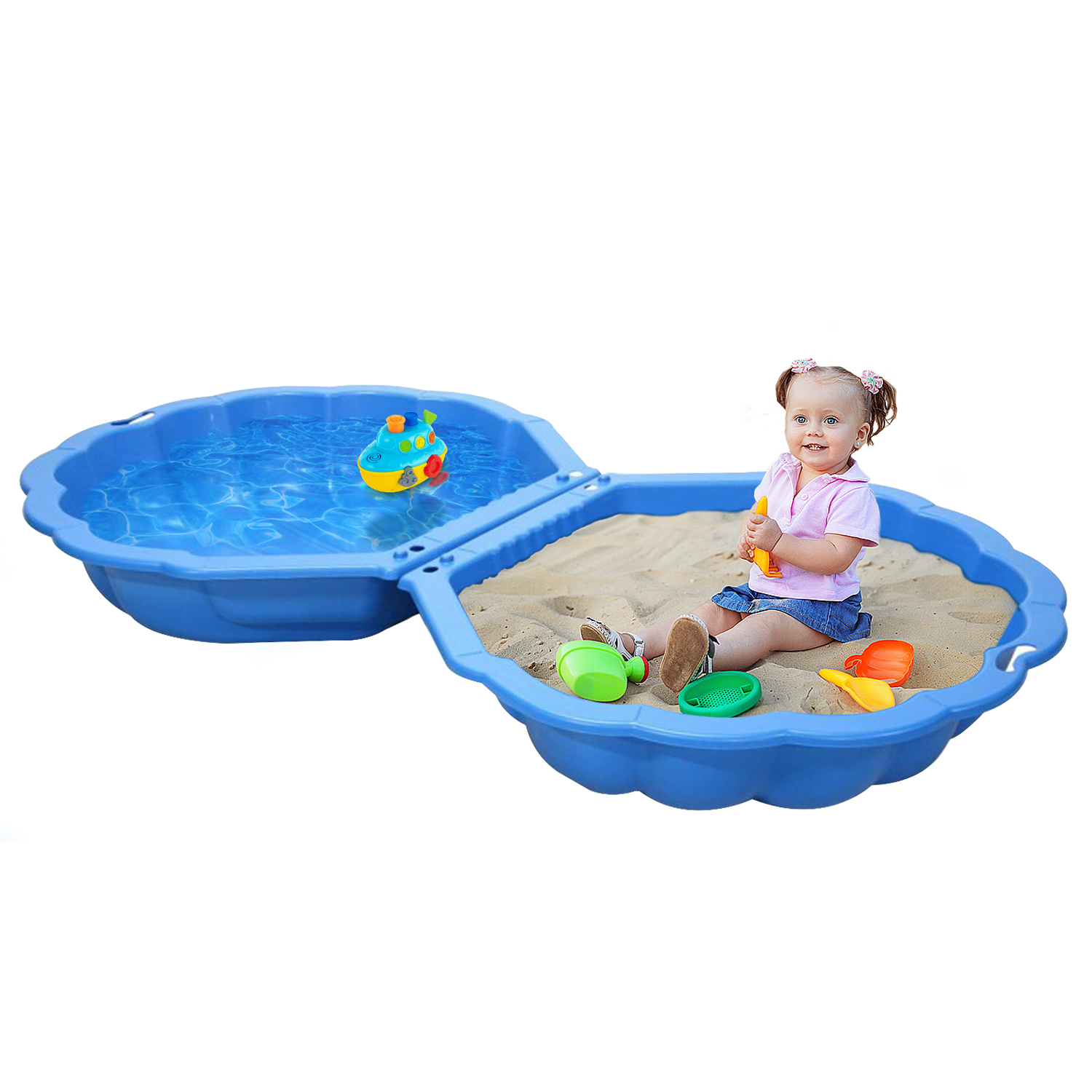 plastic sand pit paddling pool