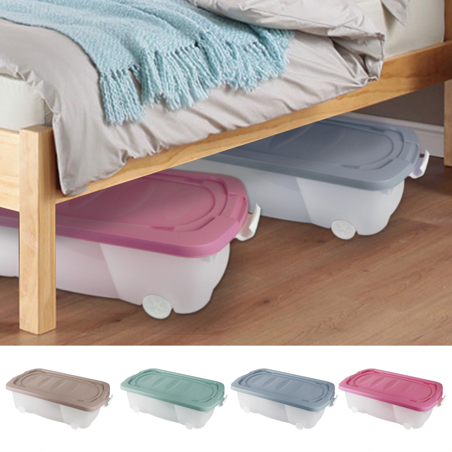 toy storage for under bed