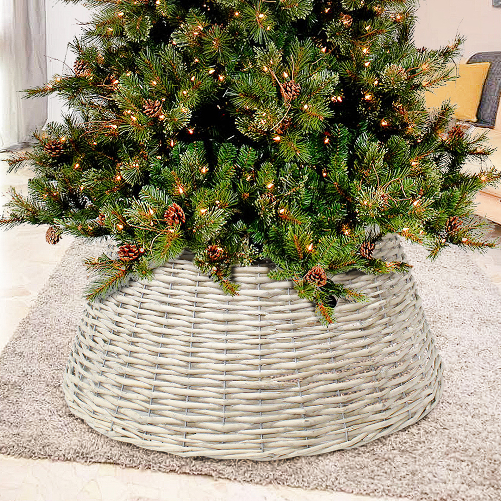 Wicker Christmas Tree Stand 