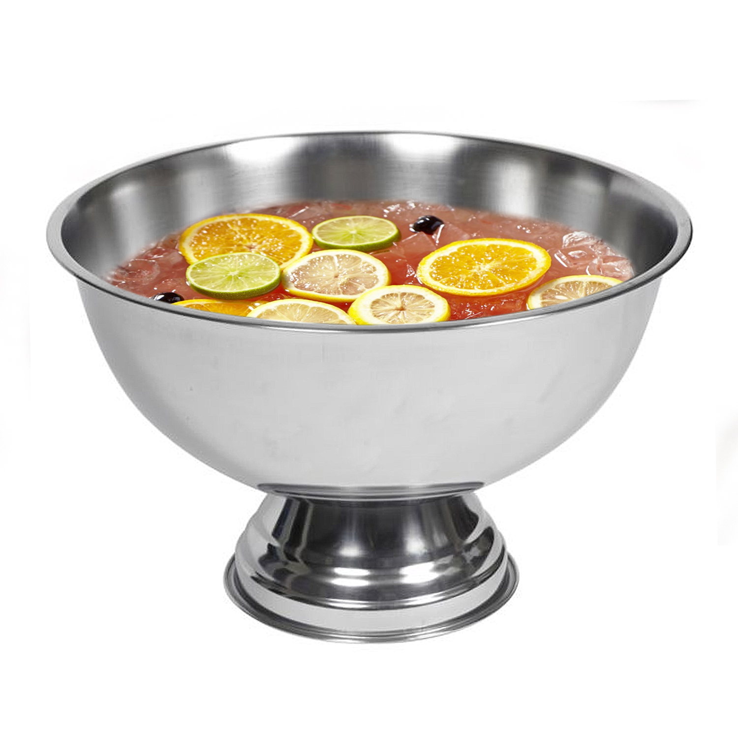 Punch Bowl Large Stainless Steel Party Drink Champagne Wine Beer Cool Ice Bucket Ebay