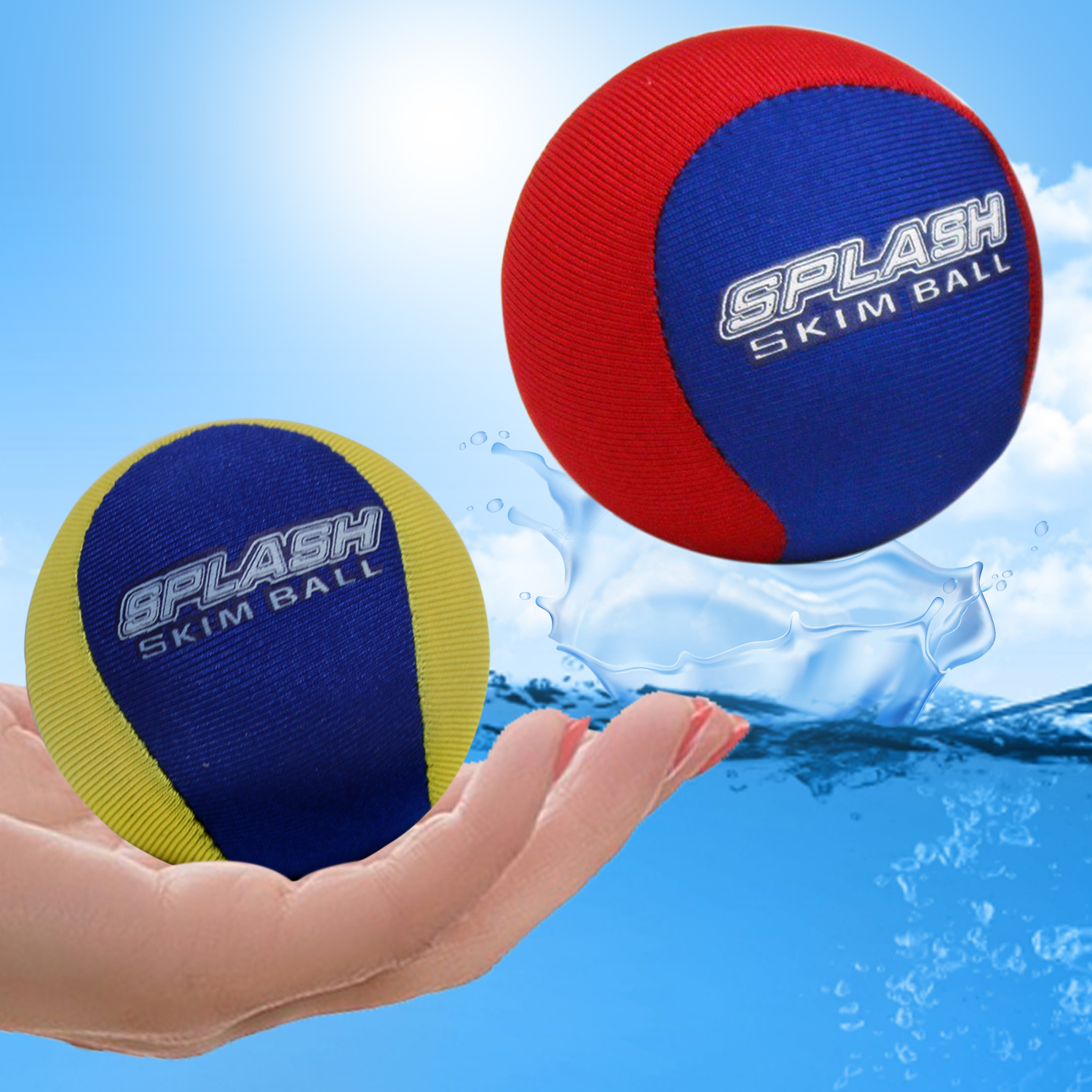 skimming ball for pool