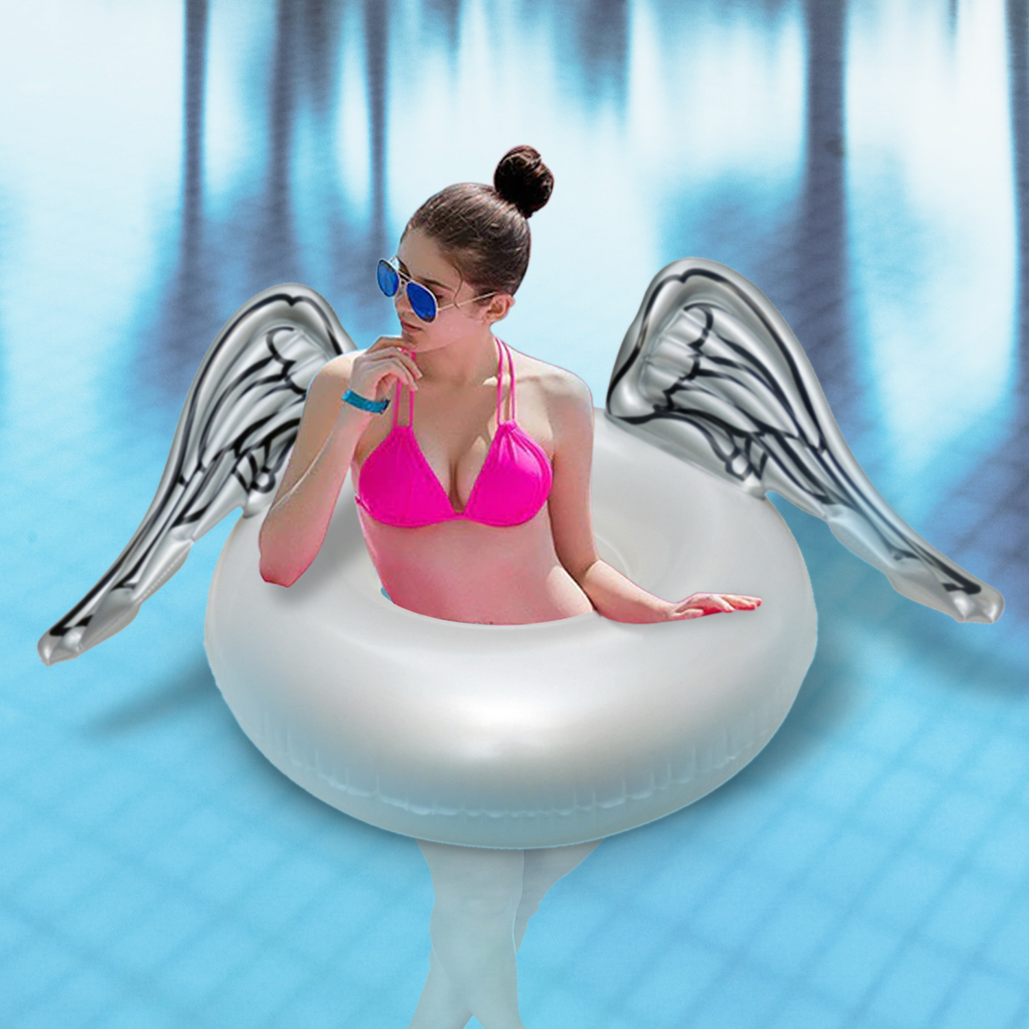 angel wing pool float