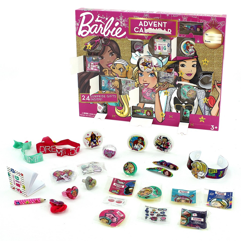 barbie doll advent calendar