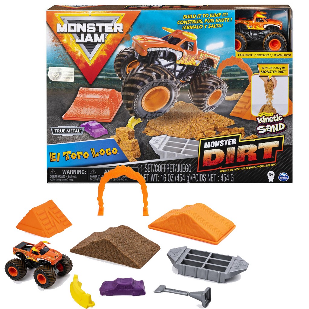 Hot Wheels Monster Trucks Coffret 2-en-1 Circuit…