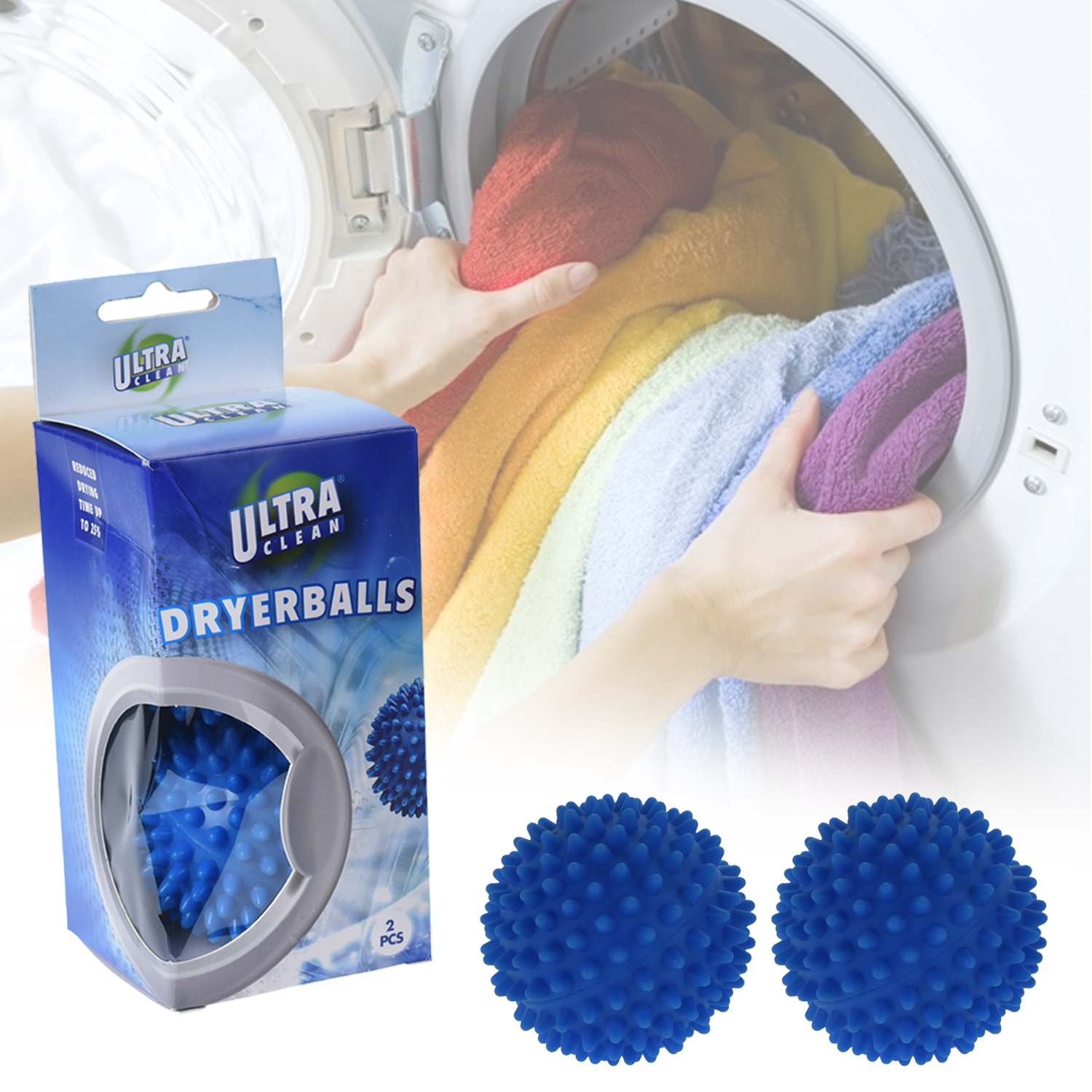 Washing Machine Dryer Laundry Balls Clothes Remove Dirt Dry Fabric